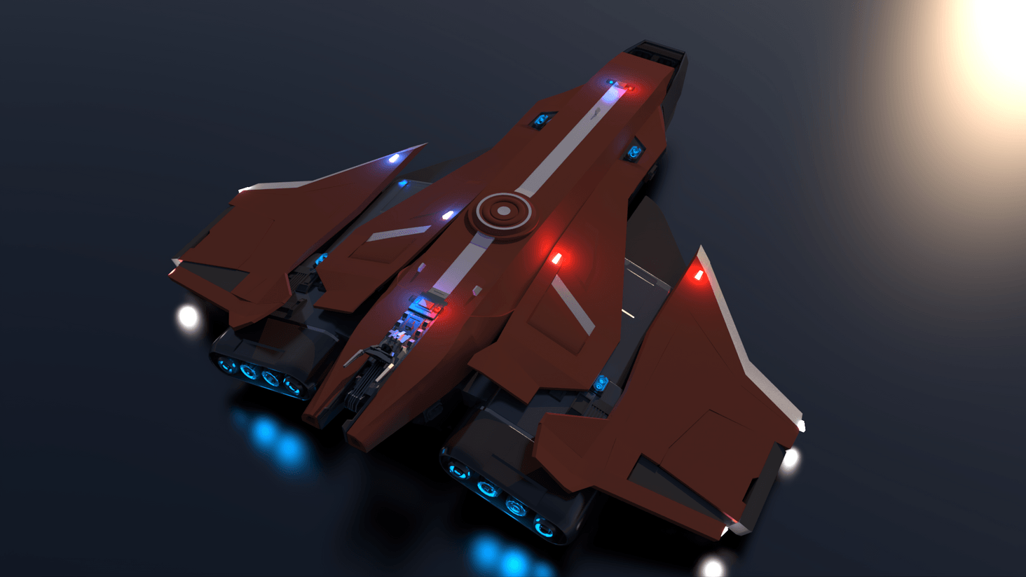 Crusader Spirit R1 - Concept Art 

3/4 view Exterior Back