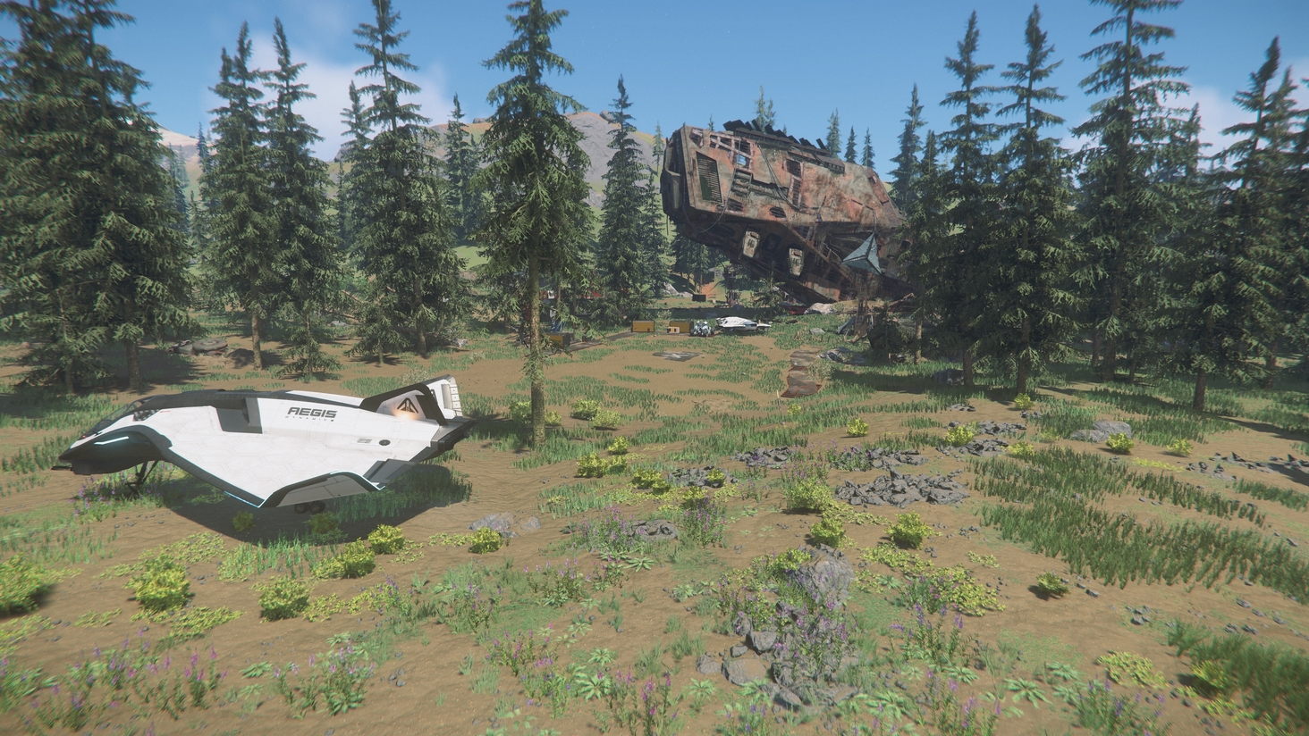 It was a nice start, everything was peaceful. 