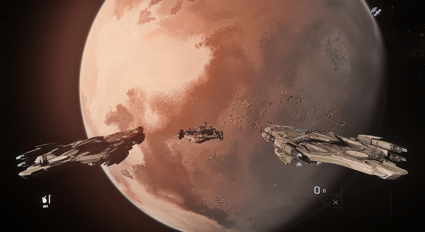 3 Idris in orbit of Daymar.