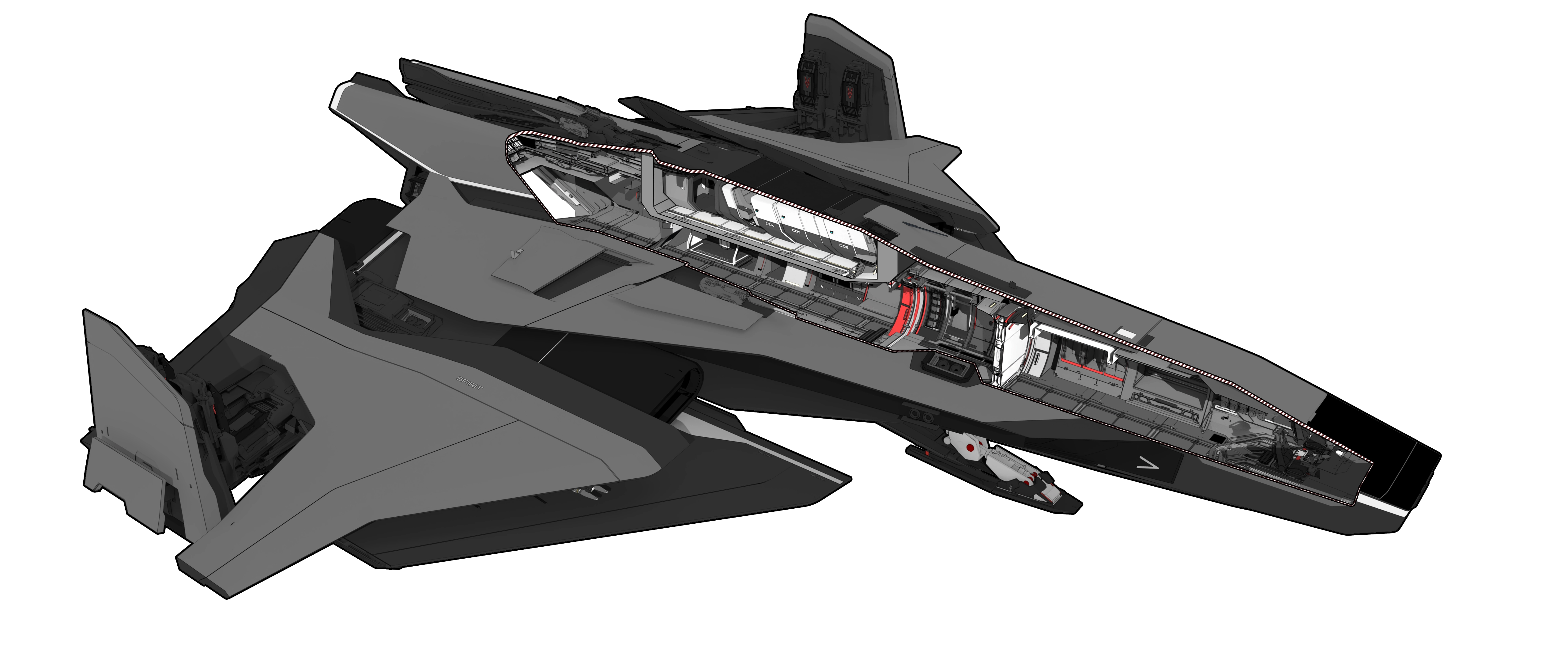 Crusader E1 Spirit - Roberts Space Industries | Follow the development of Star  Citizen and Squadron 42