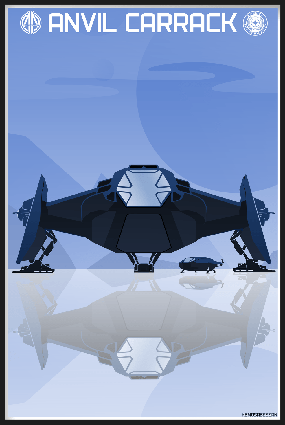 Anvil Carrack Poster – Community Hub