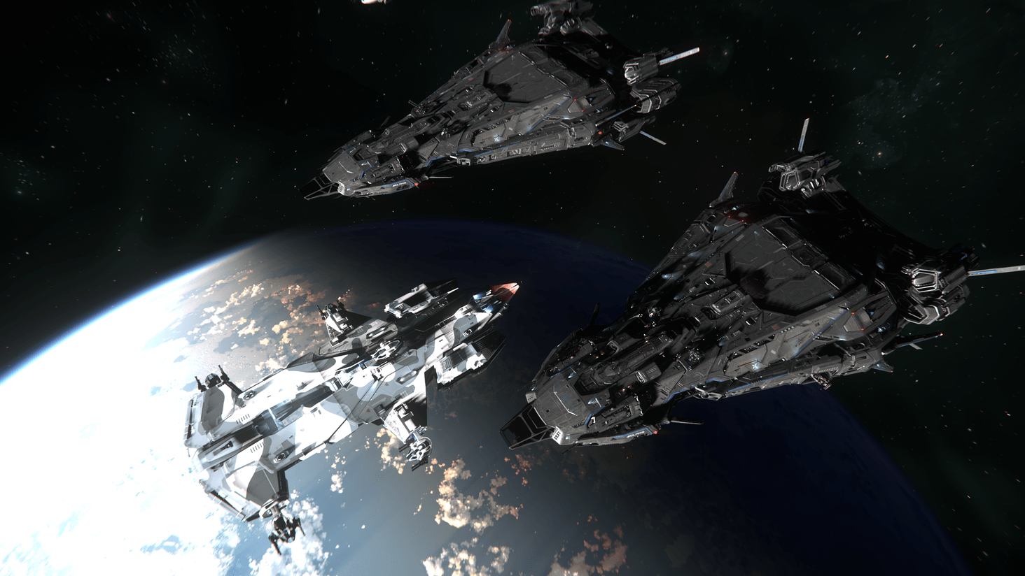 This was our fleet formation for Phase 3 of Safe Stanton!