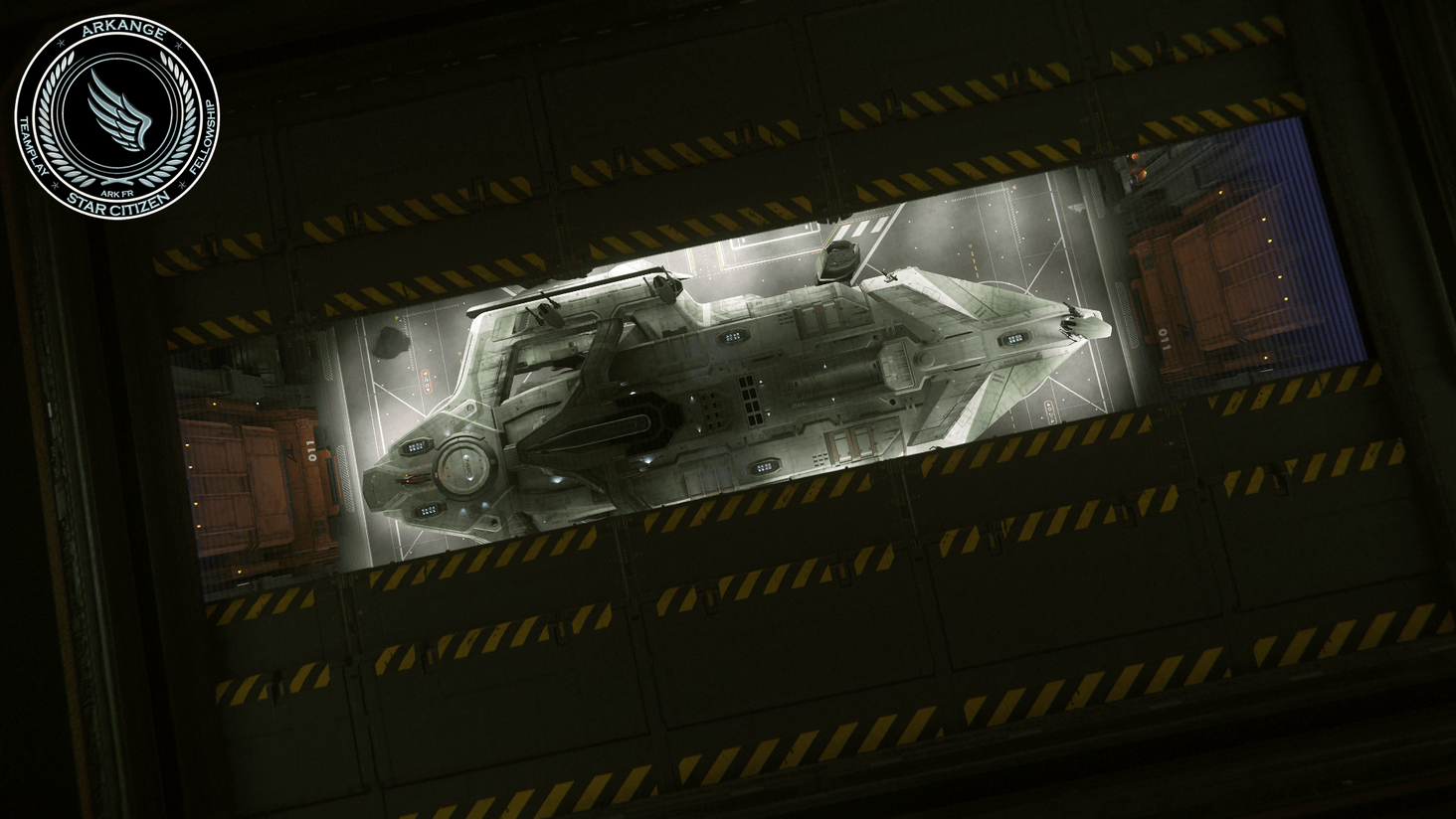 Arriving at Area 18, ArcCorp.