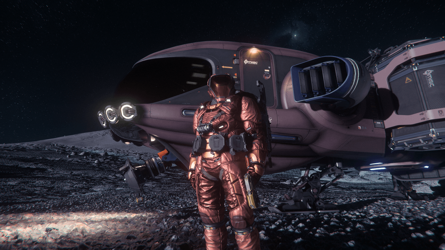 Taking a second to grab that epic selfie with the underdog mining ship that doesn't get enough love in the verse! 