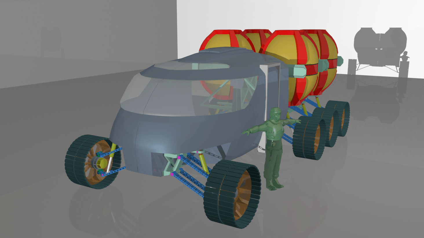 perspective look, working on interior.