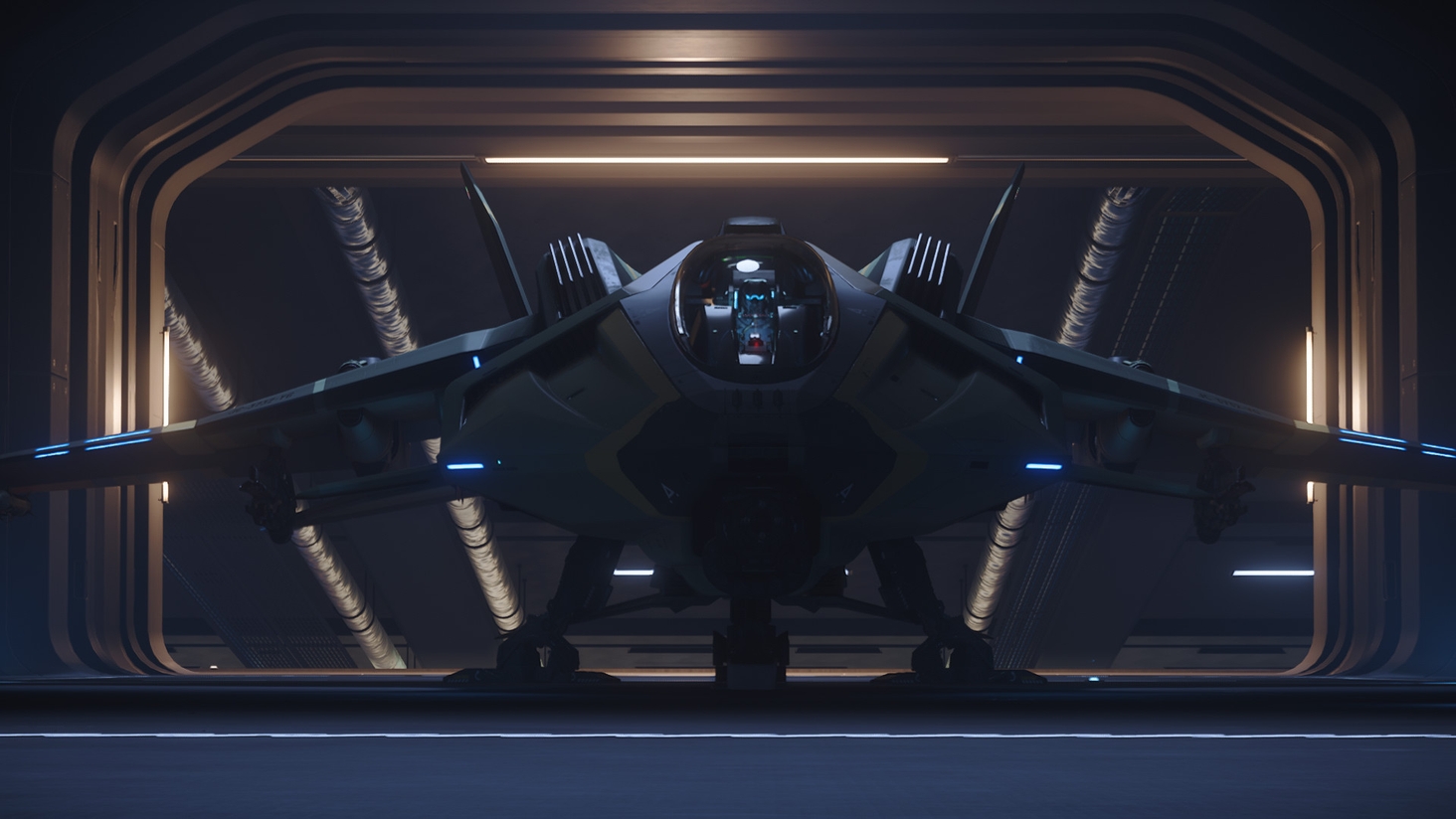 Aegis Dynamics Gladius landed