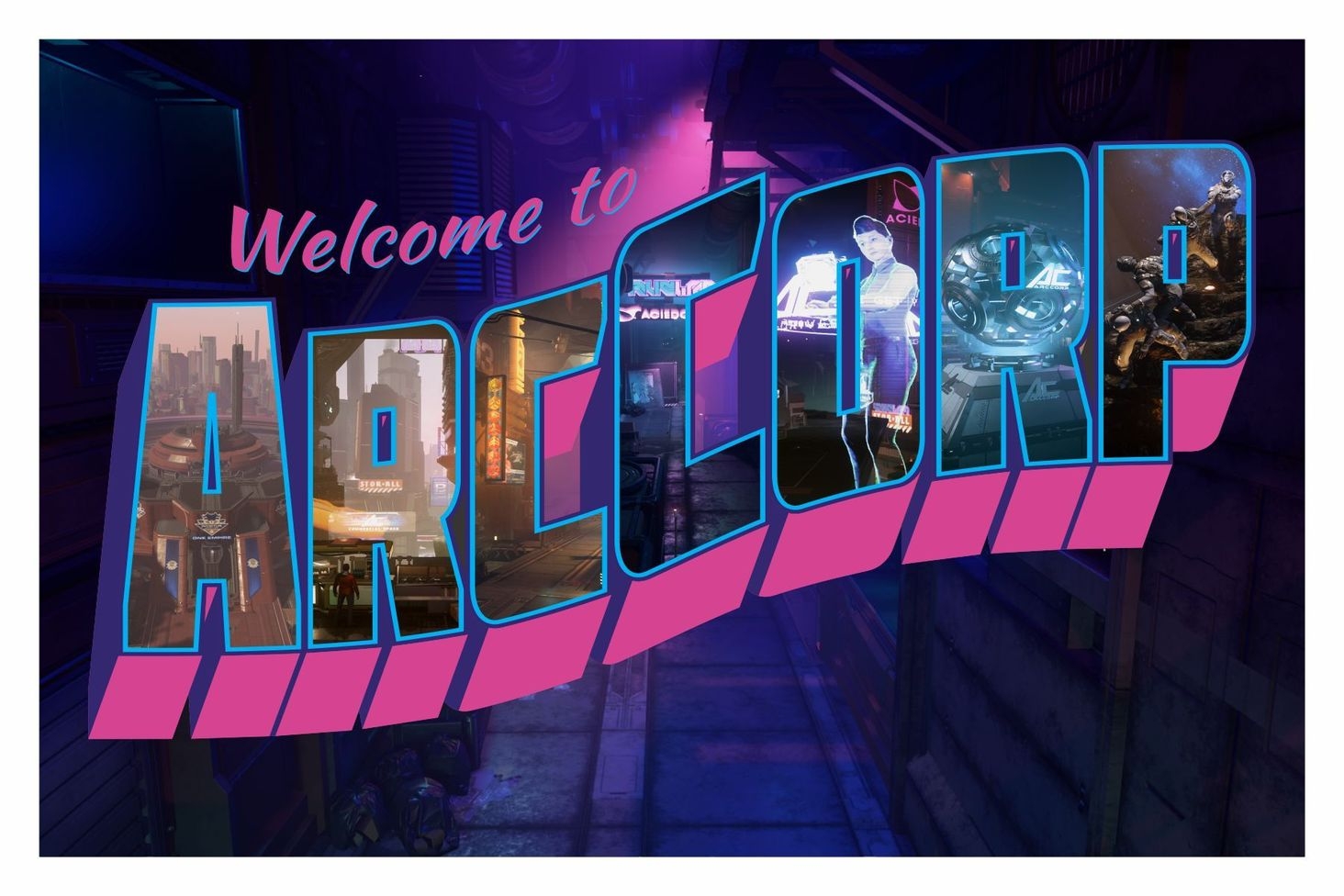 Night Alley is a cyberpunk inspired postcard for Welcome to ArcCrop challenge. All photos were taken by me during one of my stream. Also my character is somewhere in the postcard.