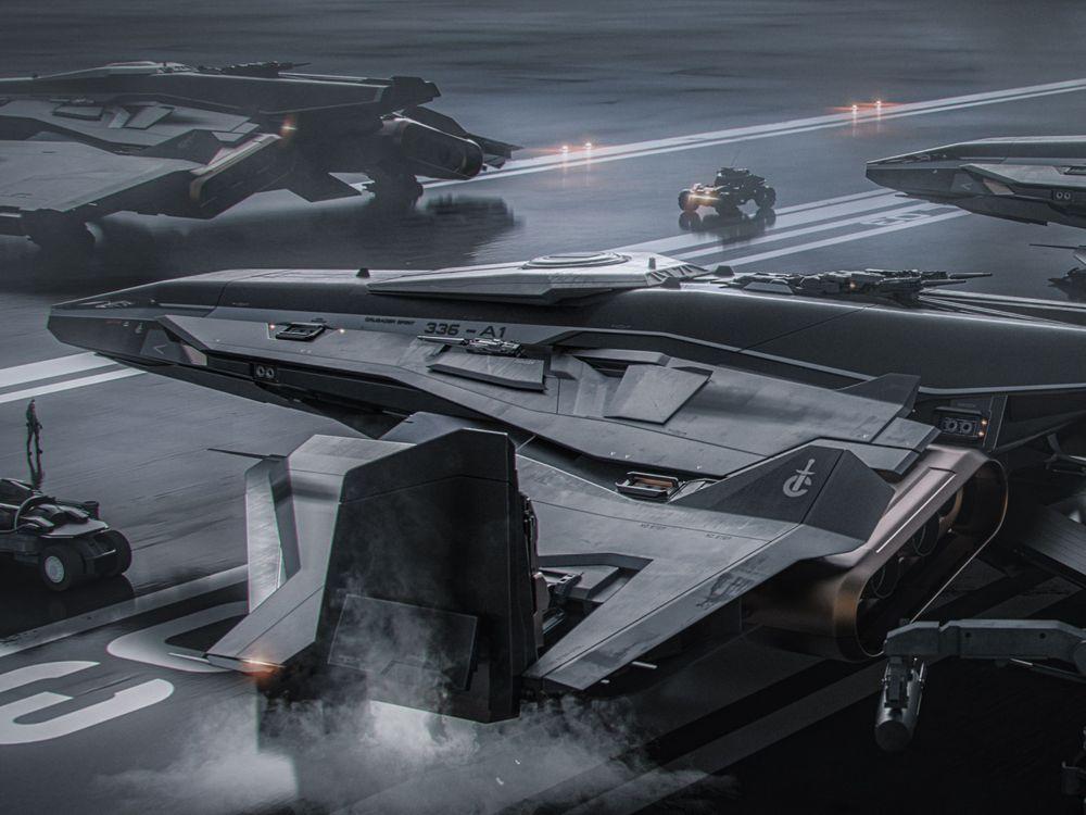 Star Citizen - The New Crusader Spirit Concept Ships Are AWESOME!