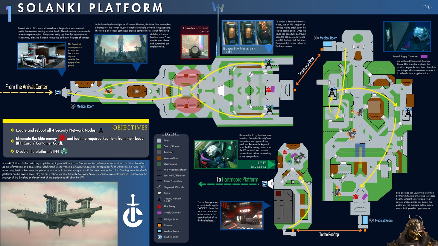 Carte de Solanki Platform dans le Siège d'Orison