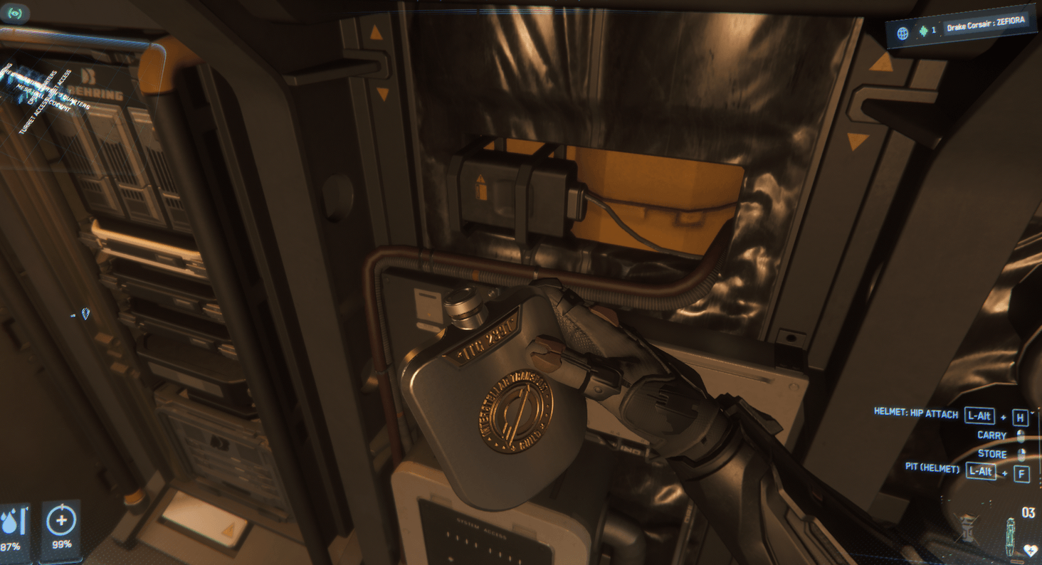 Corsair Captains Flask