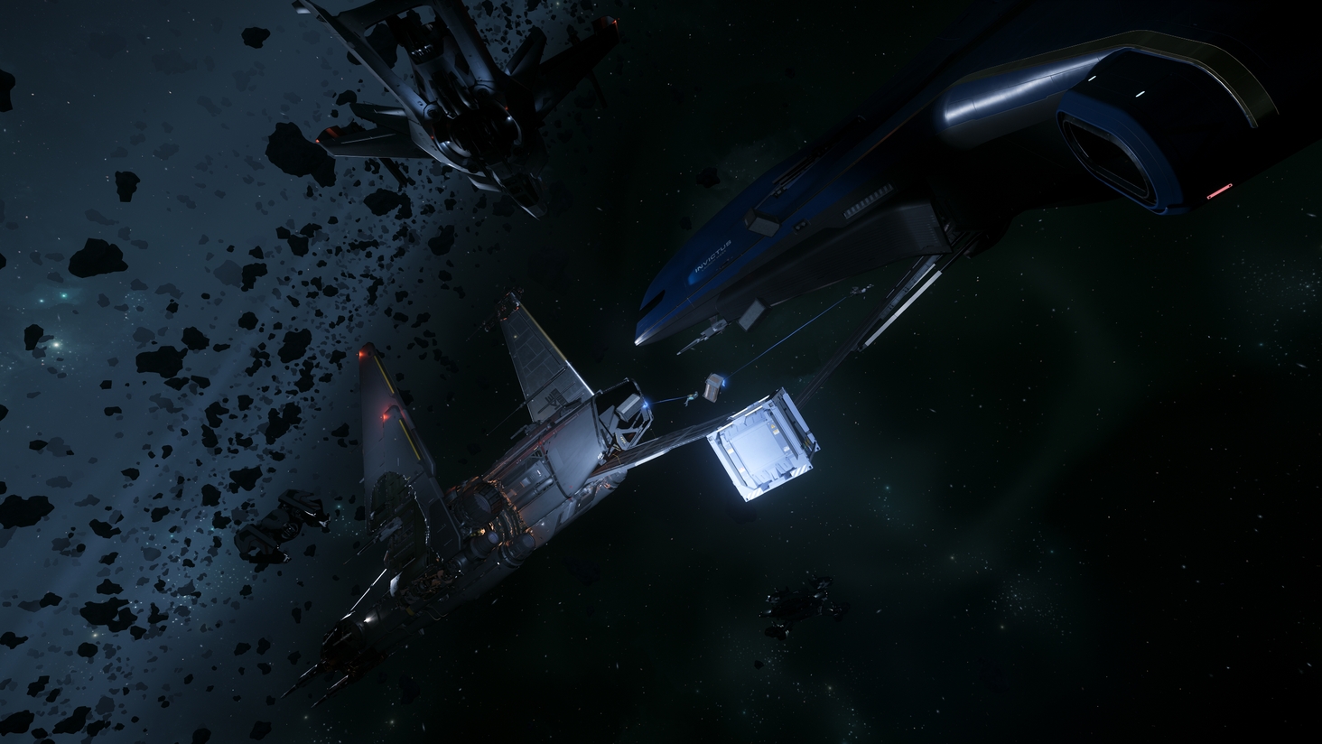 It's legitimate salvage! (when the comms are off)
