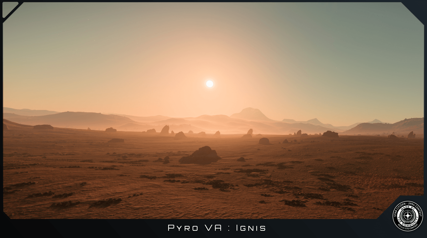 For a cold planet, Ignis sure do look like Australia. I tried many shots of this planet, but in the end, its beauty is in its simplicity.