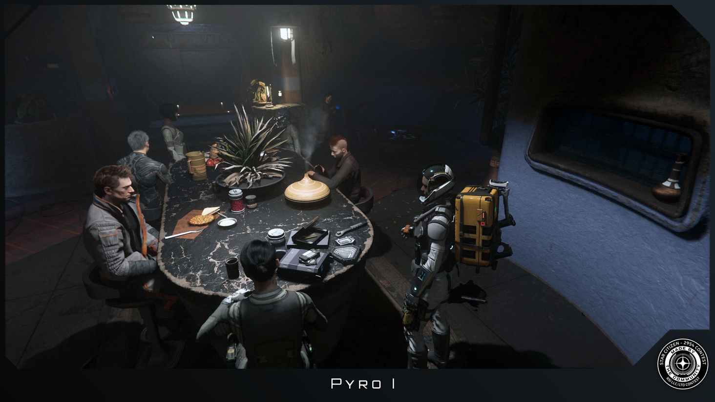 I got to meet the locals on my visit to Pyro 1