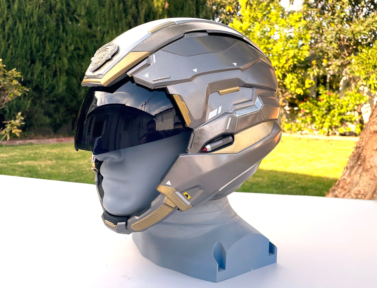 3d printed wearable UEE Advocacy Ace Interceptor Helmet