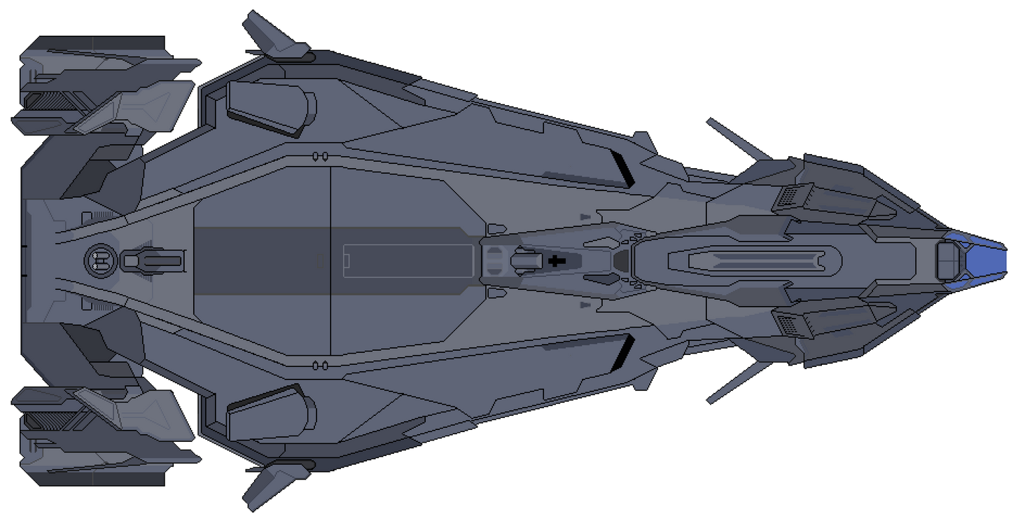 2D RSI Polaris Pixel Art (no hardpoints)