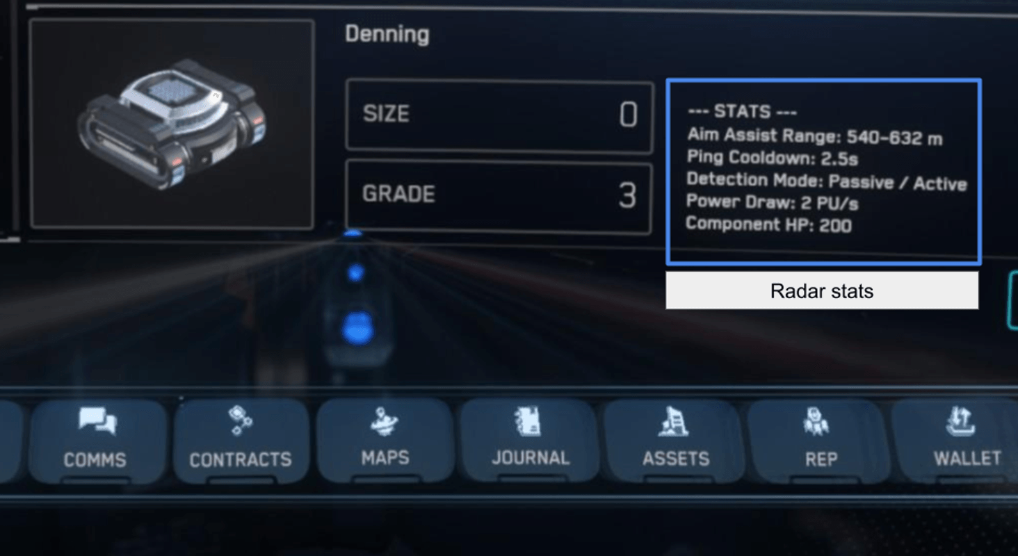 Radar stats added via enhancement generation