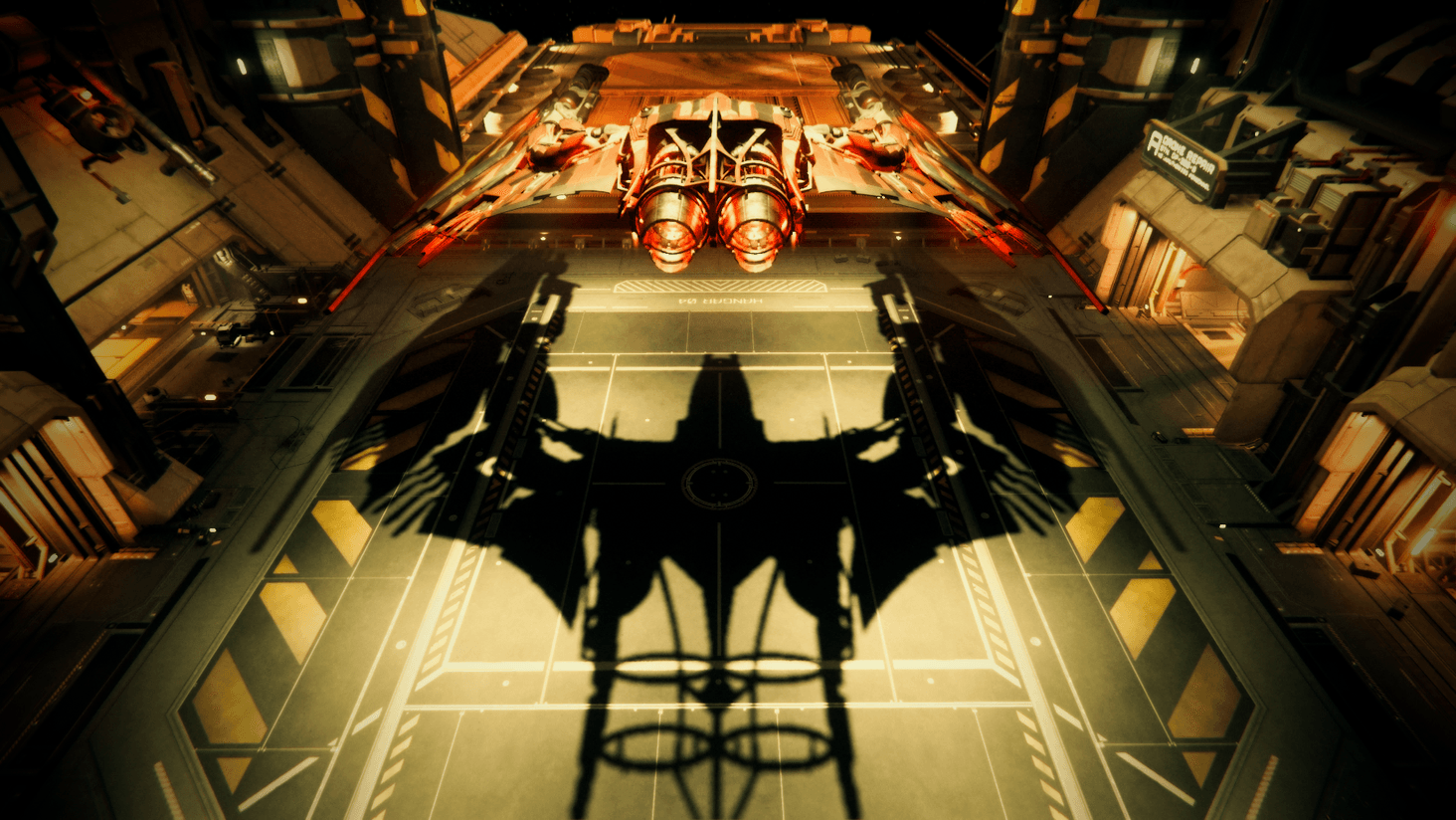 consider the missing engine shadow a Vanduul special feature.....
CIG, please consider leaving this model and its 1960's bodywork paint  in addition to the SQ42 rework :)
