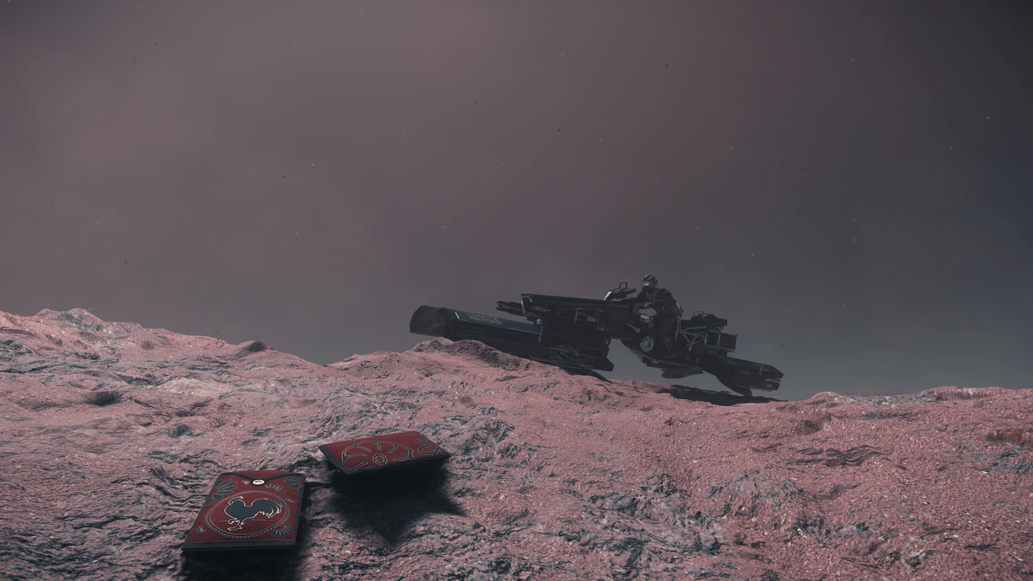 Ready to race down the stormy sandhills. [Moon: Magda]