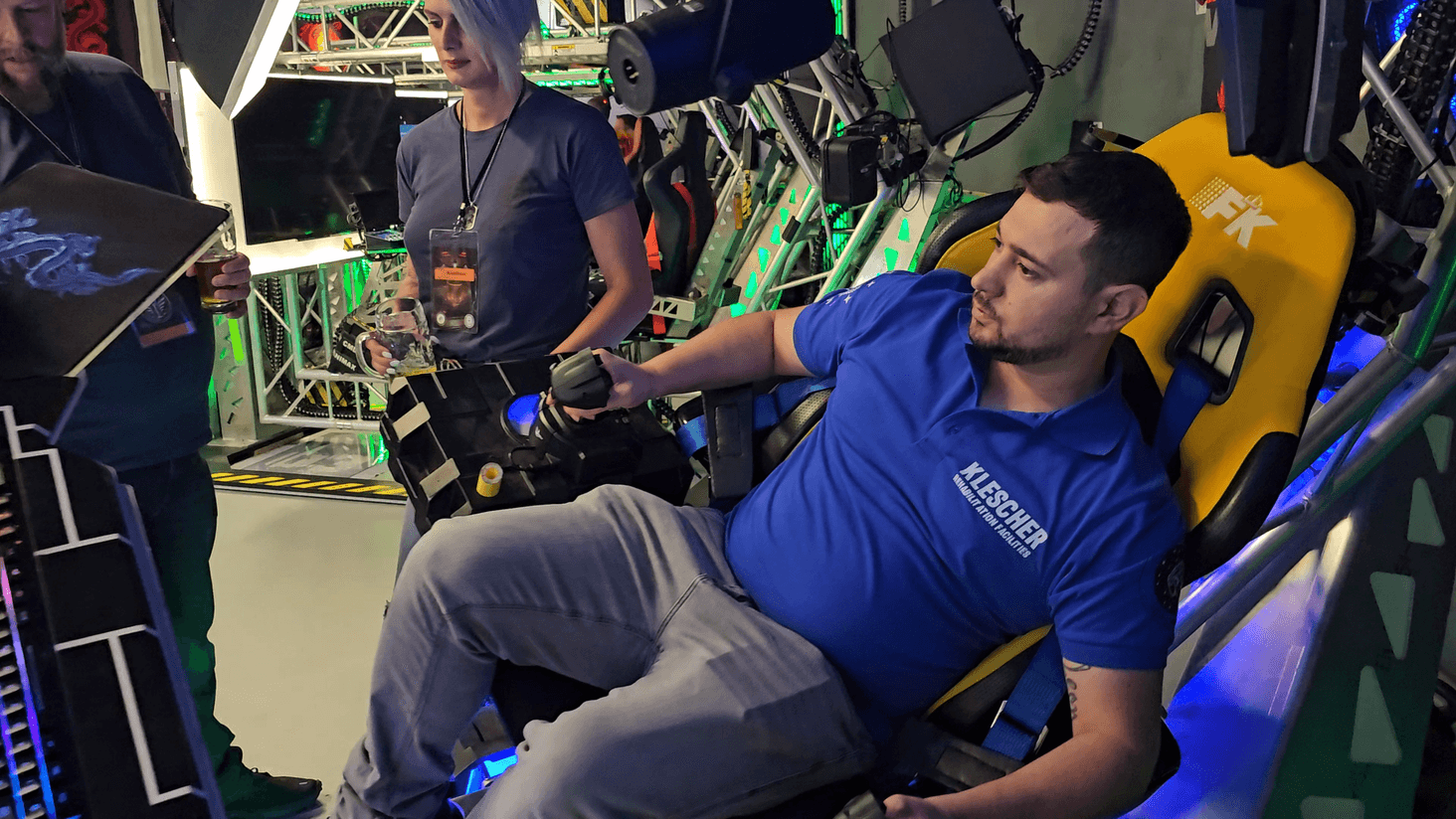 Arena Commander inside a gaming rig ✨🏆