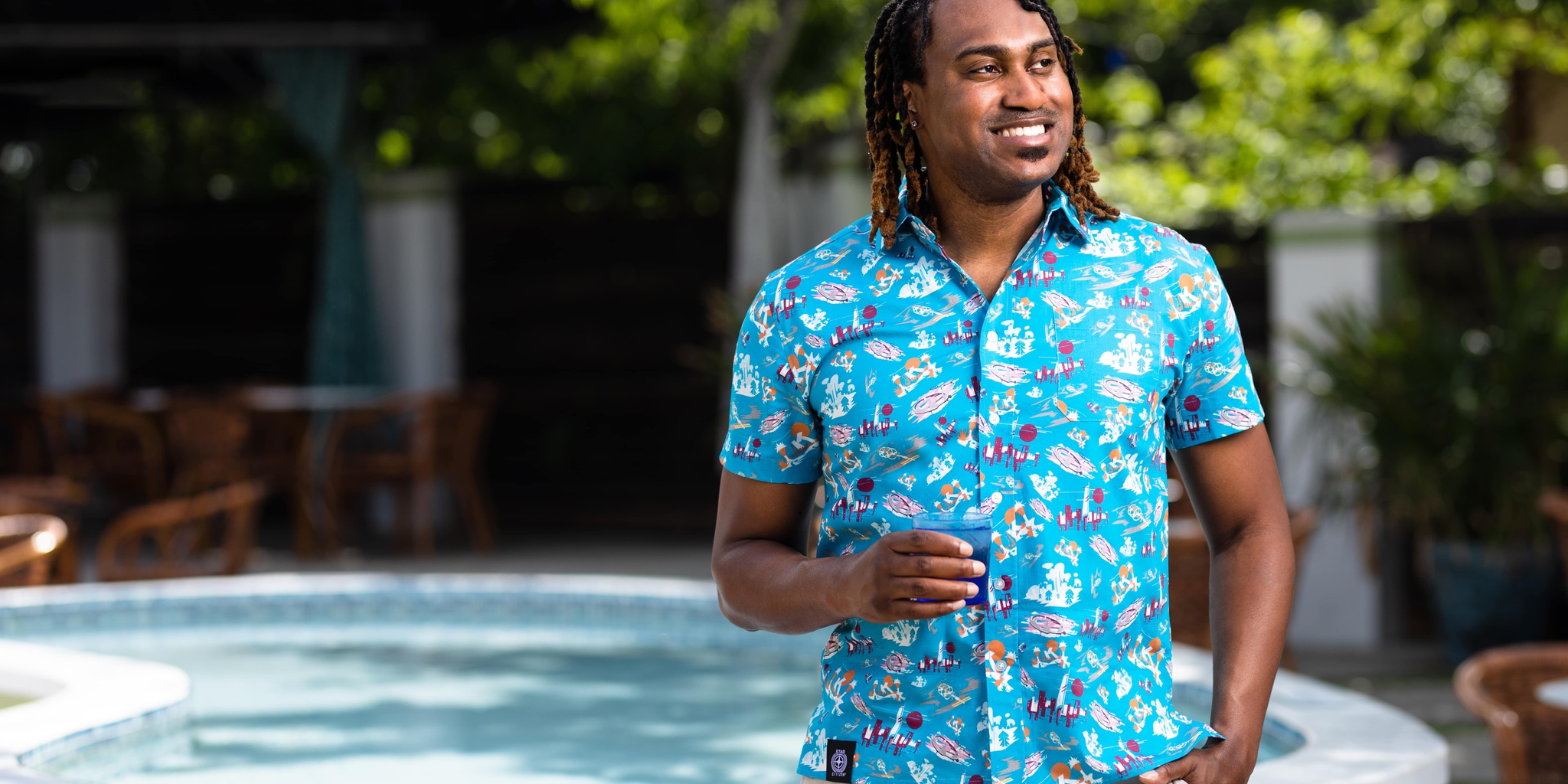 Ports of Stanton Button Down - Merchandise | RSI Store