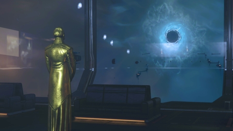 Archibald watching over the Pyro Jump Point – Community Hub
