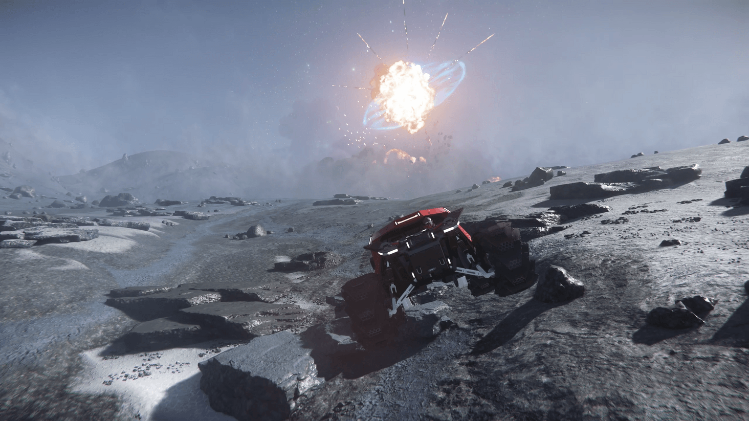 Main picture: Catch me if you can! Airborne + explosion = +120 points 