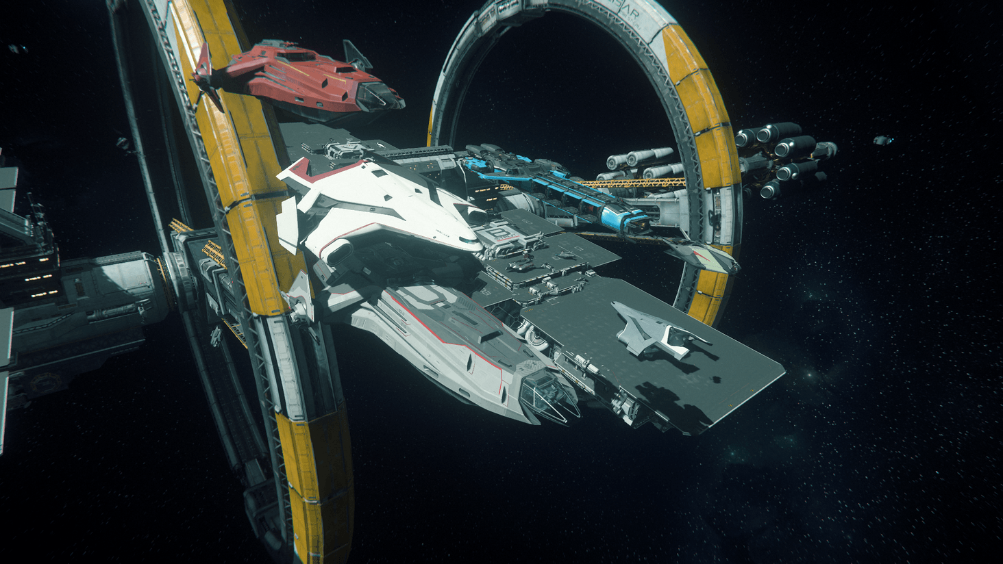 Citizens saying good bye to our beloved Port Olisar.