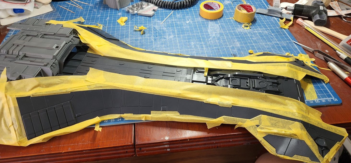 time to tape the tape