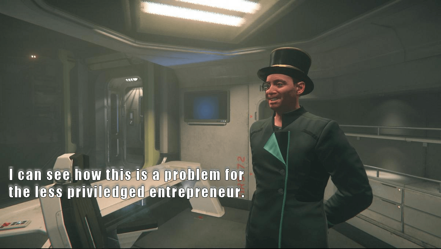 After the captain's wealth went to his head, it got worse and worse