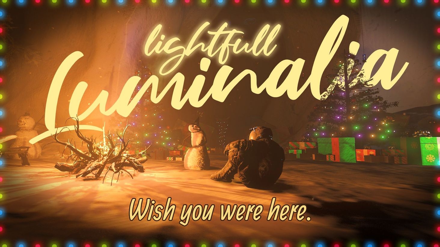 Lonely spaceman waiting for you on MicroTec at Luminalia