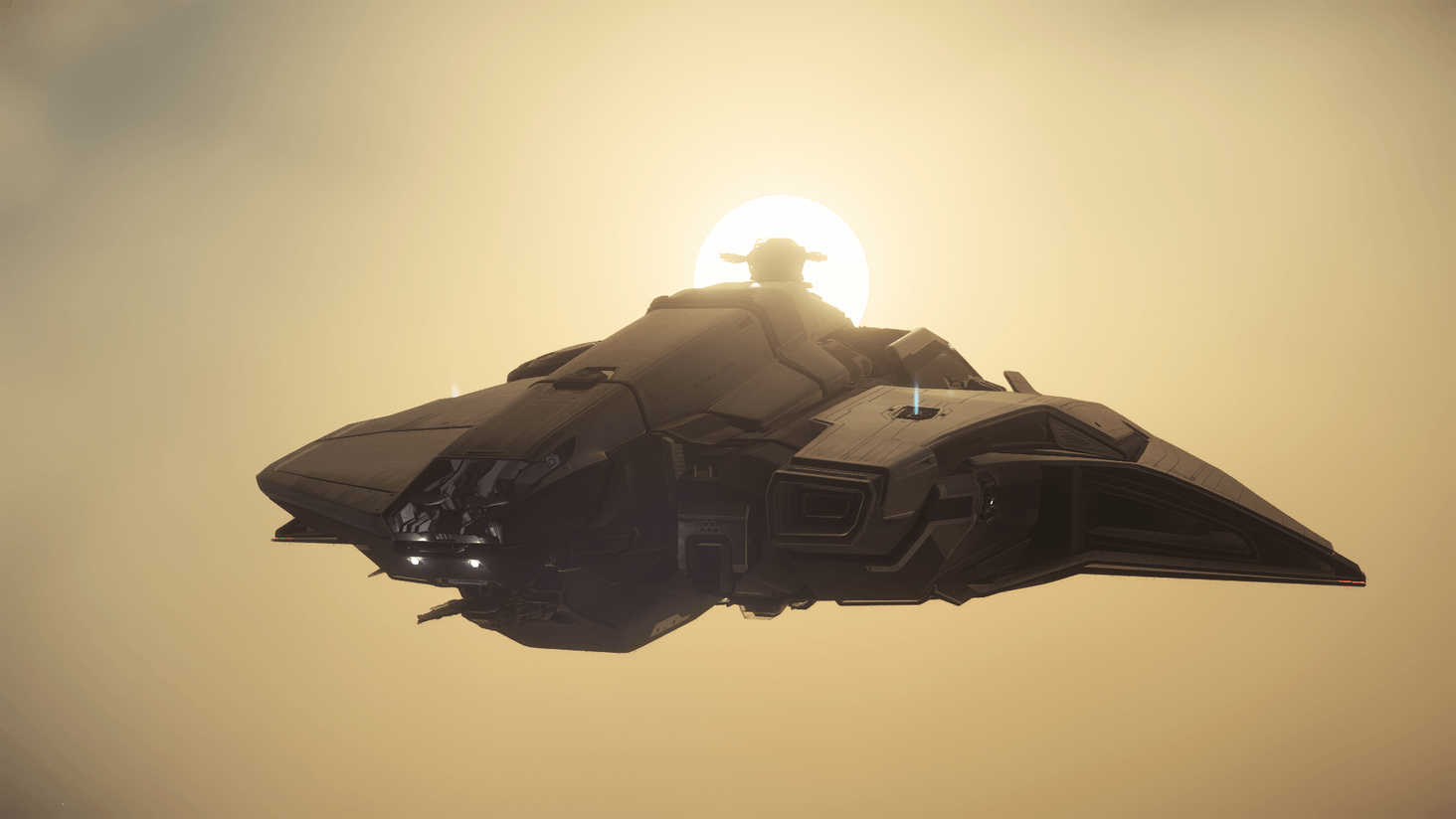 Trying to catch that Batman moment with the moon, just with the sun instead and in an MSR