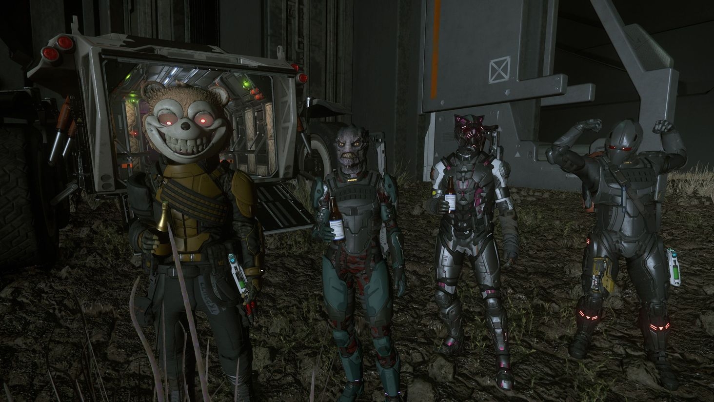 "2023 Pirate Week Treasure Hunt"
-The second placemark on the map met us already in the dark, but this did not prevent us from having a lot of fun =D