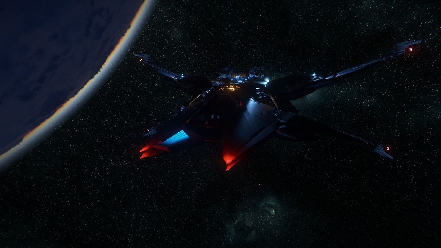 An aggressive but elegant frame