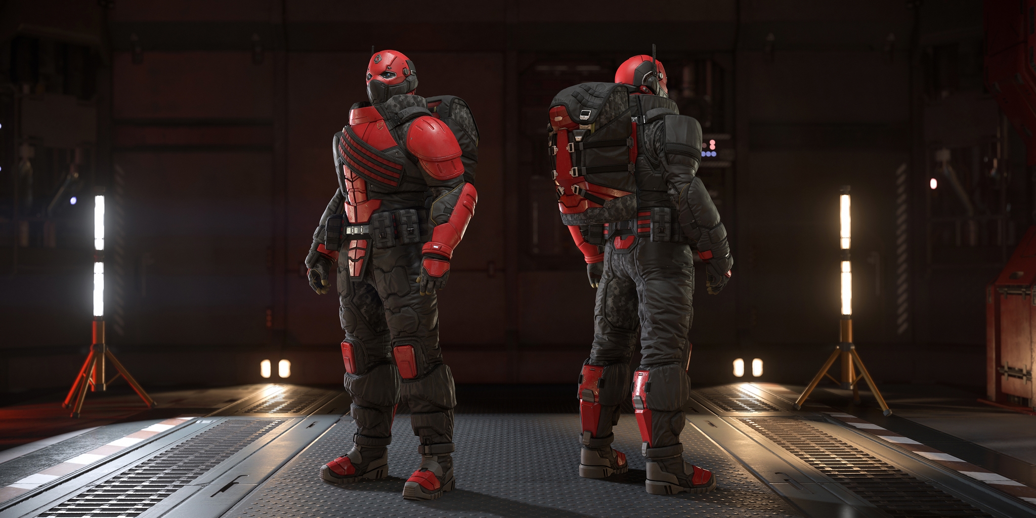 Buy RRS Morozov-SH “Red Alert” Armor - Gear | Star Citizen Store