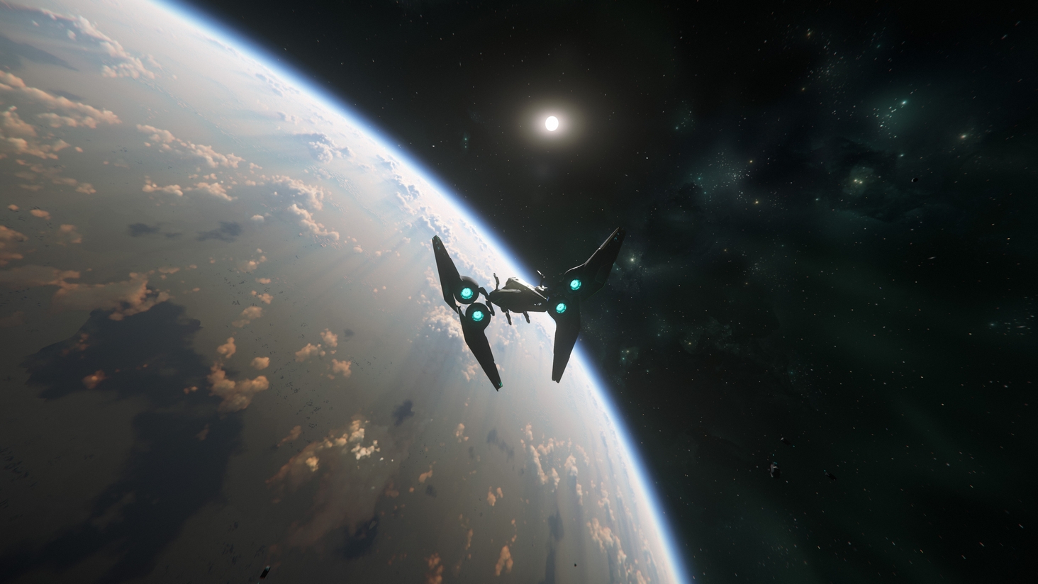 (earlier that day) setting course to New Babbage