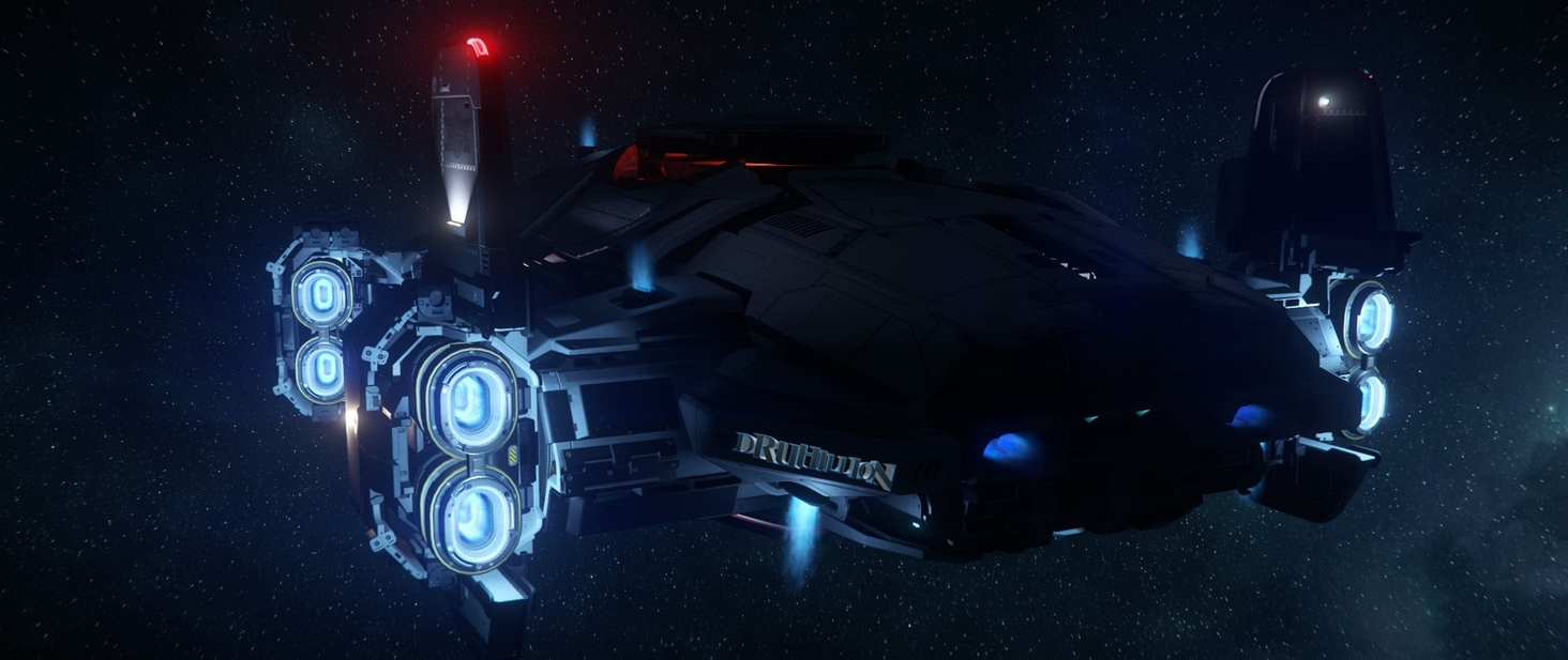 Angled chase view of the Terrapin