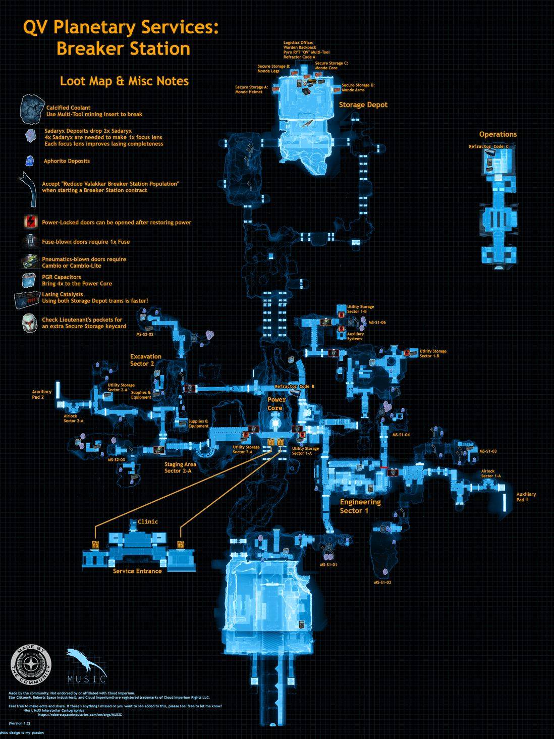 Version 1.2
Fixed Sadaryx misspelling and added S71 "Hemlock Camo" Rifle to Storage Depot