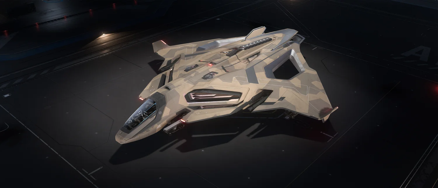 Aegis Sabre Raven EX en vol dans l’espace