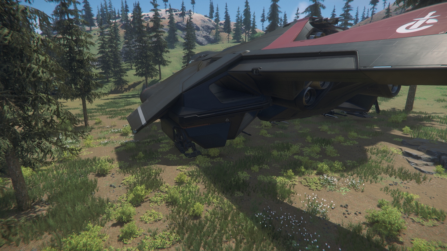 There were too many npc ship, so I steal (I mean borrow) one of member's A2 and tried to load a Centurion.