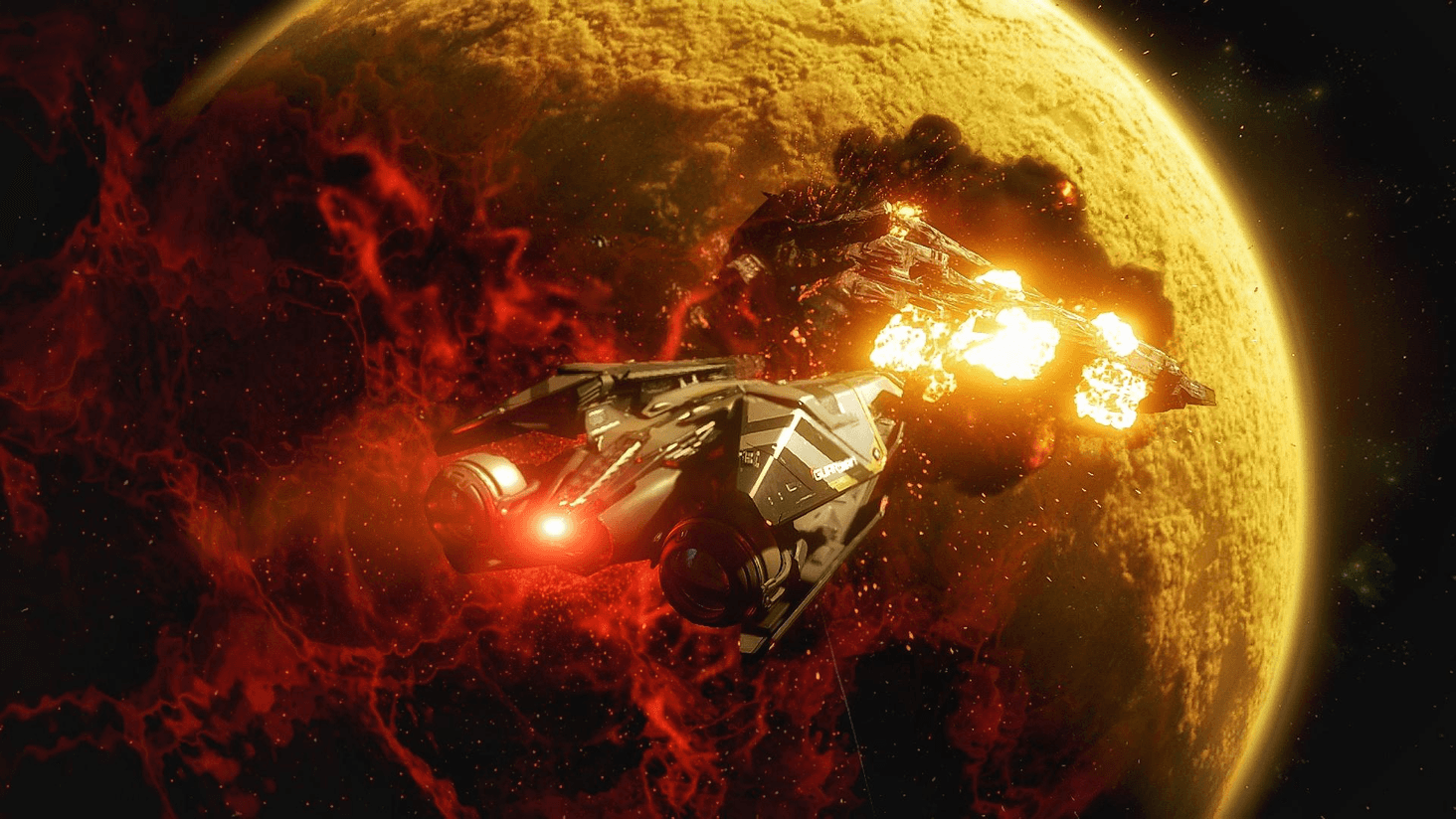 What was once a dream and ambition now just a smoldering husk, adrift in the cold blackness of space, until some lucky salvager comes along and tries to make something of profit from it.  