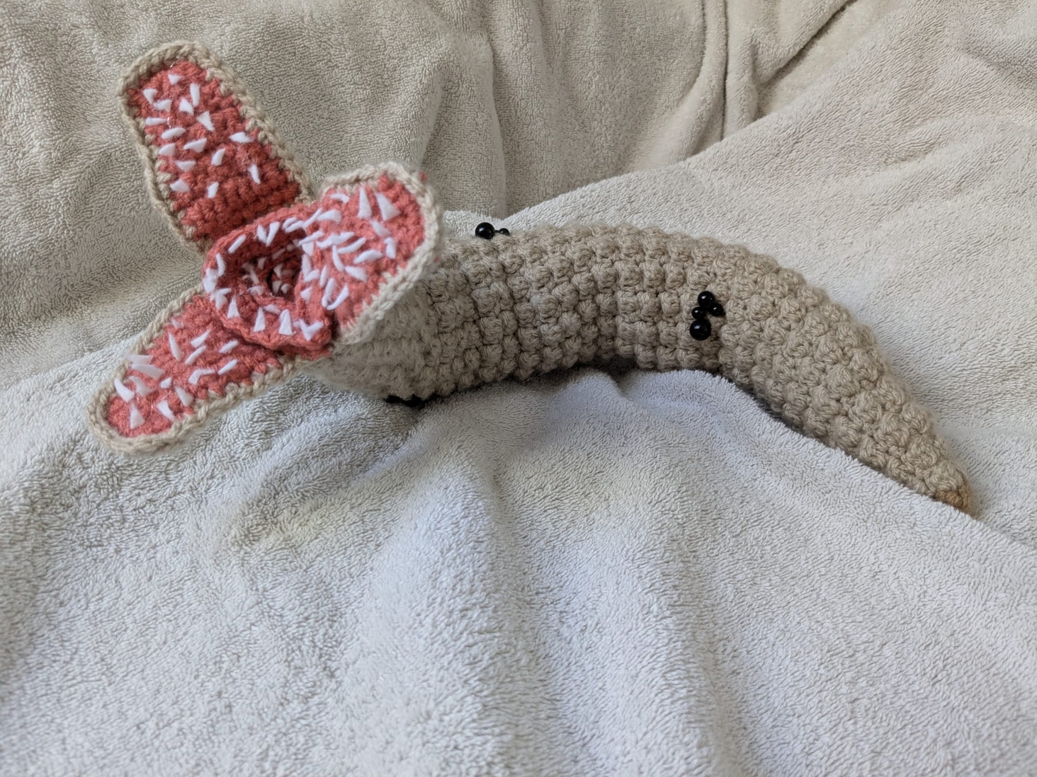 crochet Valakkar in its natural environment