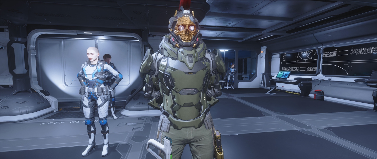 Head Hunters Border Tzar at New Babbage Customs.... it's really happening folks!