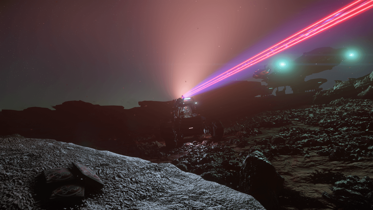 Admiring the wonderful sunrise at Arial while trying out my luck to dig up some envelopes! [Moon: Arial]