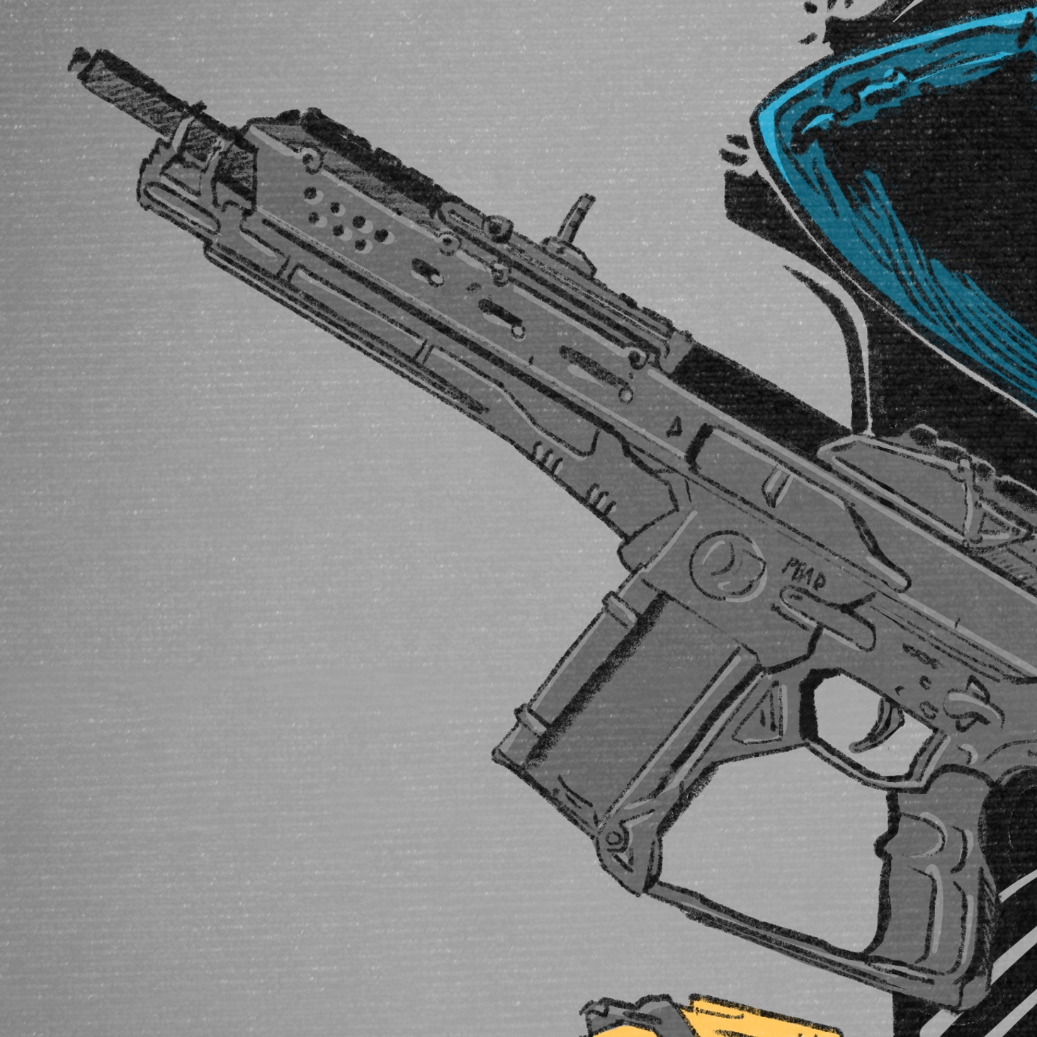 P8-AR, the weapon of the Butchers. 