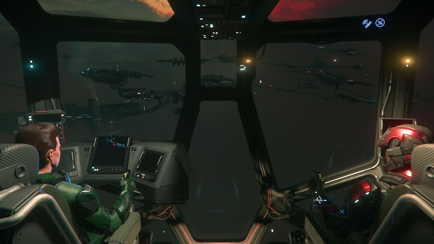 Return home for the crew