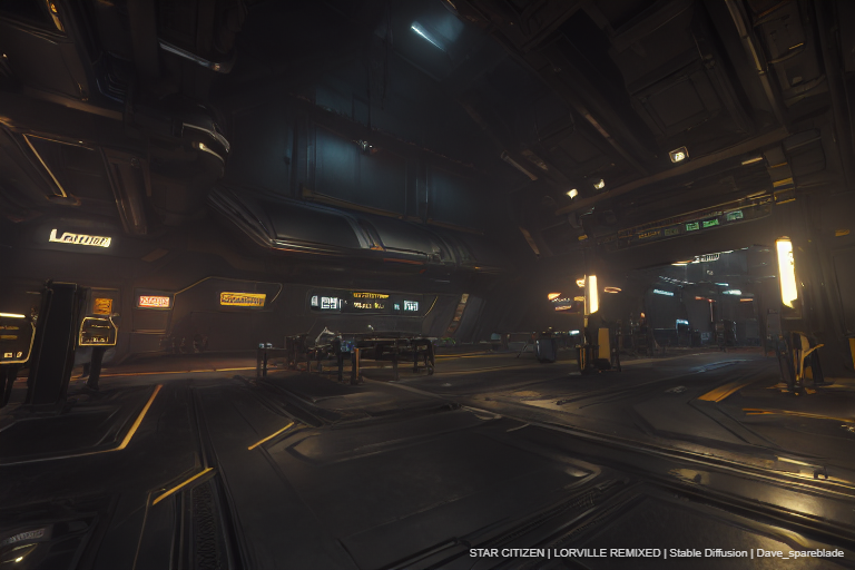 star citizen ship, Stable Diffusion