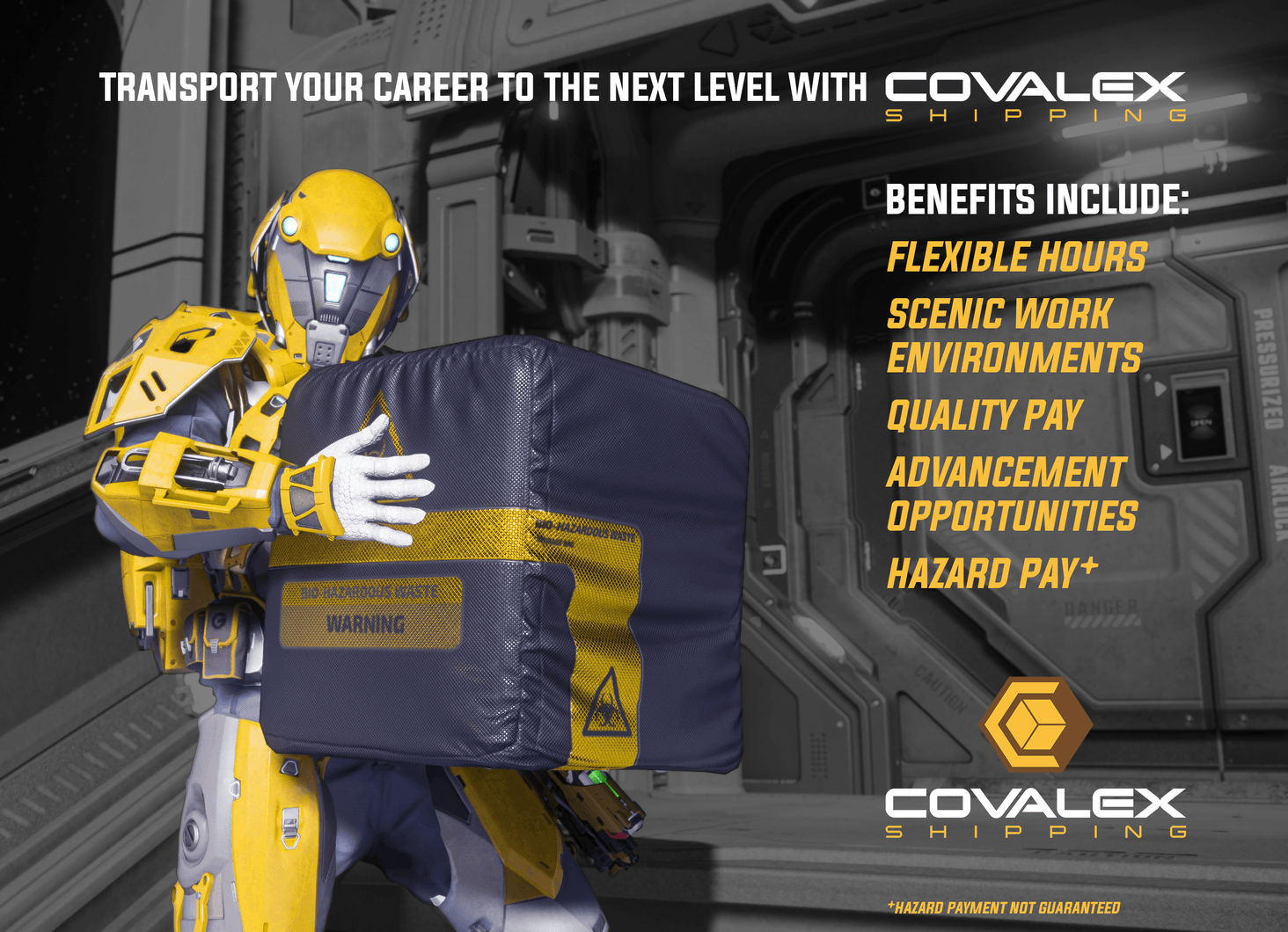 COVALEX IS HIRING