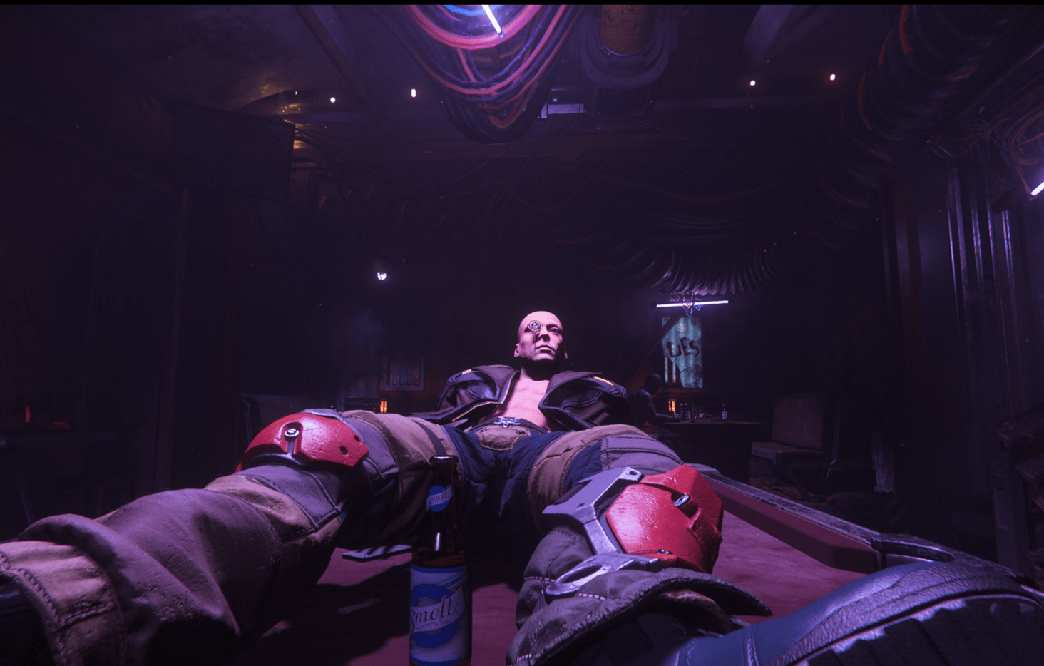 with no sign of my friend anywhere i took the after party to Ruin Station and Might have had a bit too much. "now that i think of it, i never did find him. where the hell is he?".