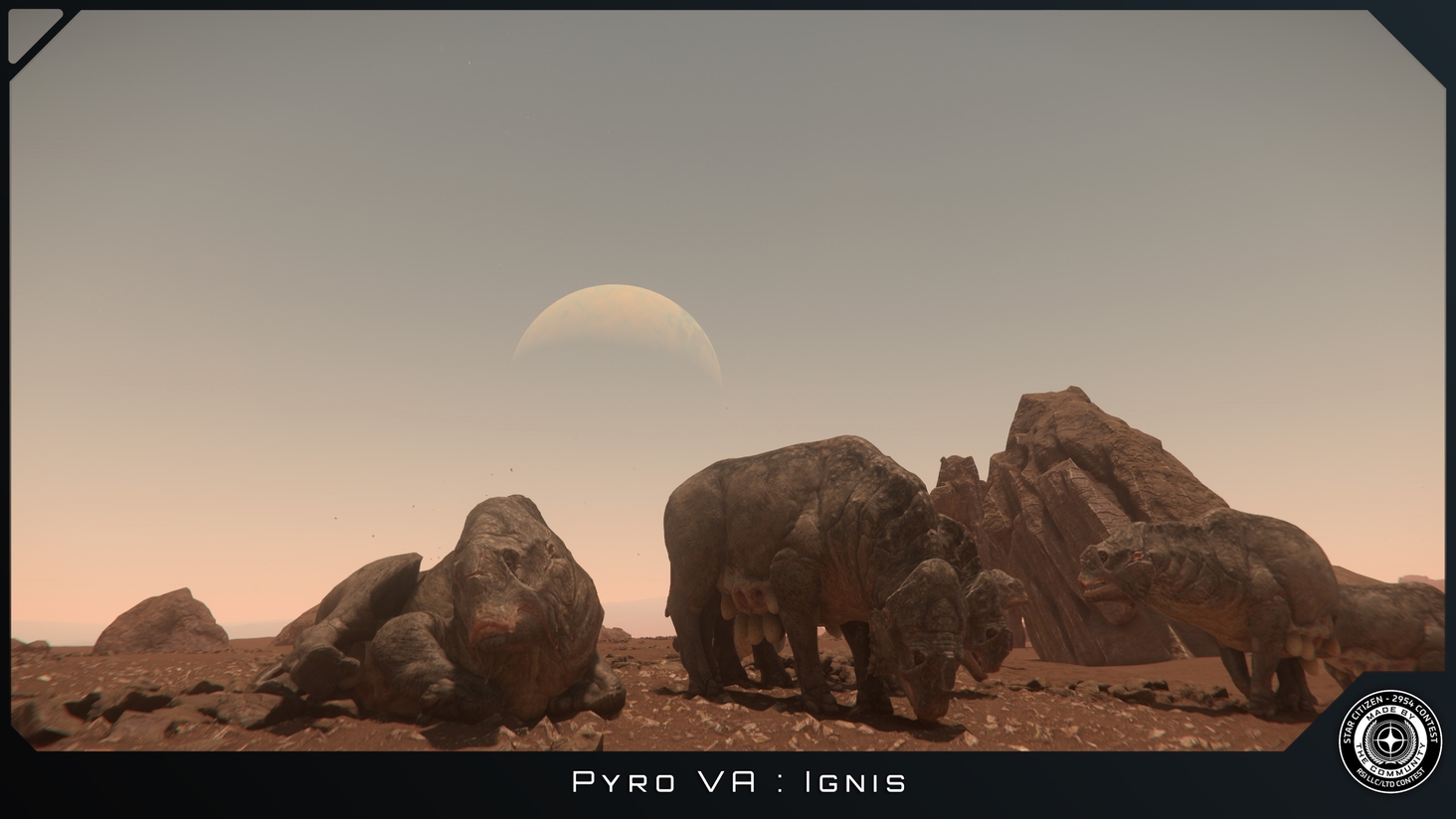 Said hi to my fellow desert grazers on Ignis