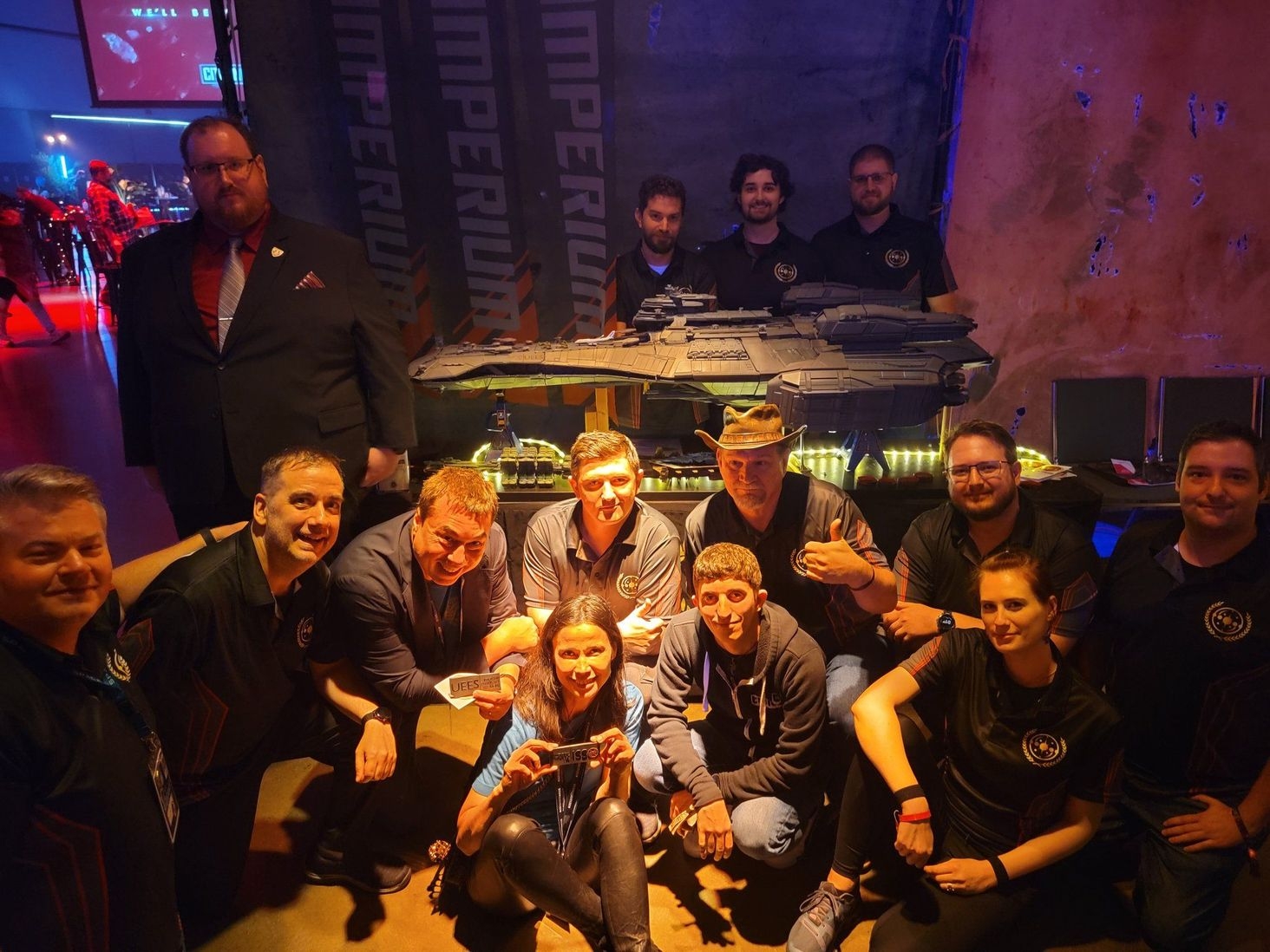 Chris , Sandi, and the Imperium Bengal Crew